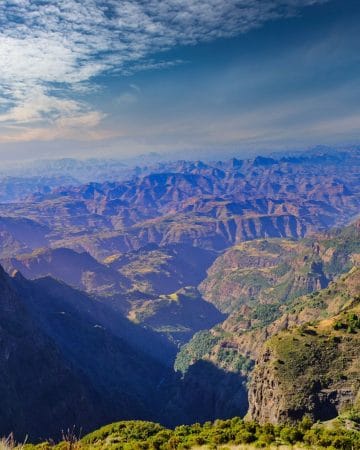 Hike in the Simien Mountains National Park