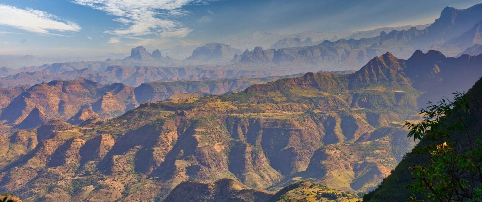 Simien mountains trekking